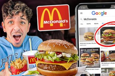 Letting Google Images DECIDE What I Eat For 24 Hours!! (HARD FOOD CHALLENGE)