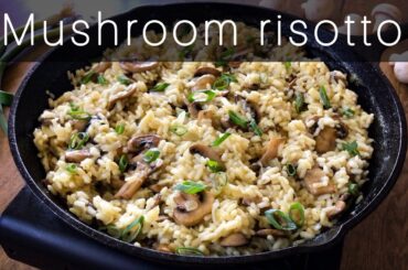 Mouthwatering Mushroom Risotto: A Creamy & Flavorful Italian Classic