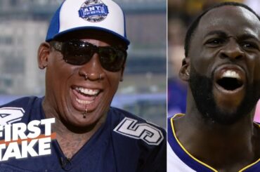 Draymond would be 'eating out of my hands' - Dennis Rodman picks Bulls over Warriors | First Take