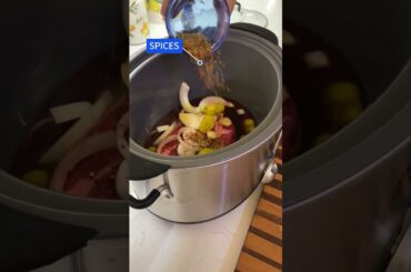 Italian Beef Sandwich Recipe | Slow Cooker | Best Homemade Italian Beef #shorts