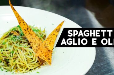 Authentic Italian Spaghetti Aglio e Olio Recipe