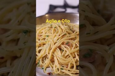 Best Midnight Snack Ever!! Aglio e Olio my way!