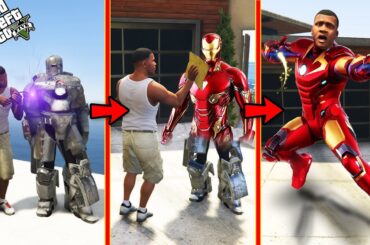 GTA 5 : Franklin Collect Garbage To Make Ironman Suit In GTA 5 ! (GTA 5 Mods)