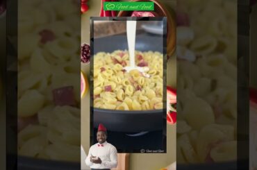 Creamy Bacon and Cheese Pasta Recipe | Easy and Delicious Comfort Food #food #recipe #shorts #keto