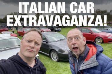 ITALIAN CAR EXTRAVAGANZA! Two Men Talk Drivel at Beaulieu Simply Italian | TheCarGuys.tv