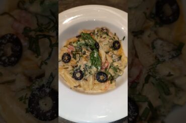 Pasta with Vegetable Cream Sauce | food heaven | pasta | vegan #cooking #food haven #baking #creamy