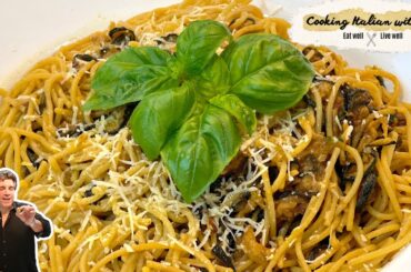 Spaghetti with Zucchini all Nerano Stanley Tucci Cooking Italian with Joe