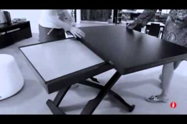 Calligaris Mascotte Table: from coffee table to dining table- from Attica Furnishings