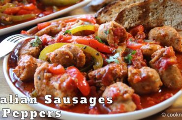 One Pan Italian Sausage and Peppers in 30 Minutes