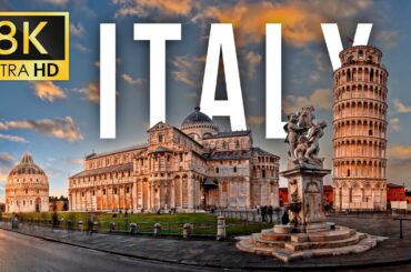 ITALY 8K ULTRA HD - Travel to Best Places in Italy with Relaxing Music