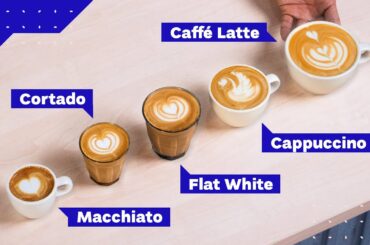 All Espresso Drinks Explained: Cappuccino vs Latte vs Flat White and more!