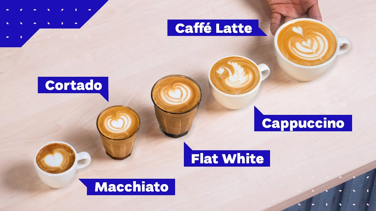 All Espresso Drinks Explained: Cappuccino vs Latte vs Flat White and more! All Espresso Drinks Explained: Cappuccino vs Latte vs Flat White and more!
