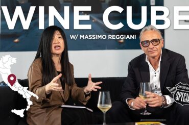 Visiting the Wine Cube event in Rome! Interview with Massimo Reggiani (the big boss)