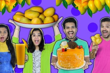 We Ate Only Mango For 24 Hours Challenge | Hungry Birds