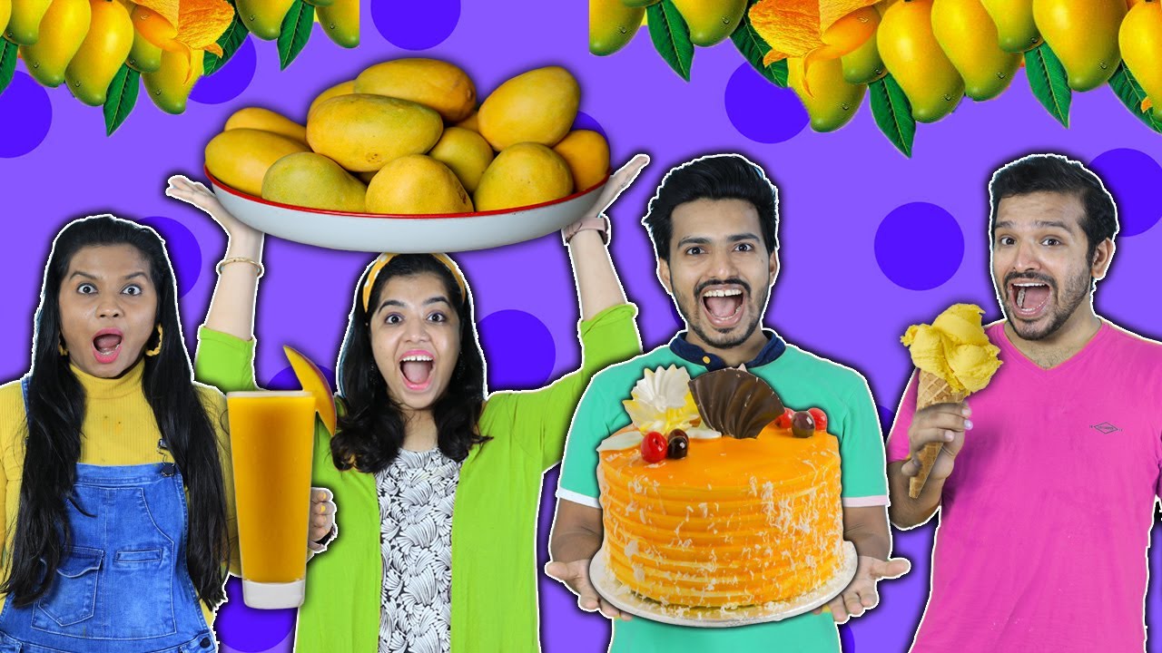 We Ate Only Mango For 24 Hours Challenge | Hungry Birds We Ate Only Mango For 24 Hours Challenge | Hungry Birds