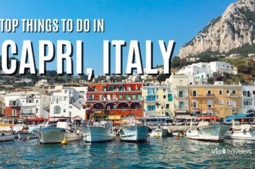 Top 10 Things to Do in Capri, Italy - Travel Guide [4K HD]