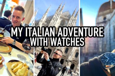 My Dream Trip To Italy With Panerai, Squale, Rolex Watches & More + New Quaranta vs 38mm Luminor Due