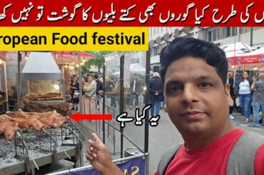 European Food festival in Italy | Italy food street | Gullu Vlogs