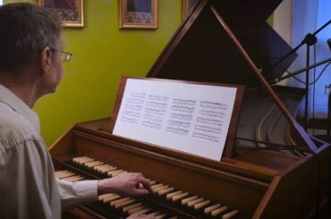 The Italian Concerto by J.S. Bach on a revival harpsichord