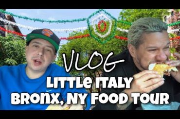 A Little Italy Bronx New York Food Tour #littleitaly