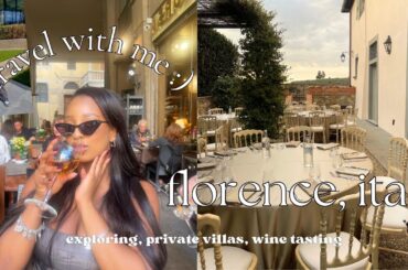 travel with me 2023: florence, italy vlog
