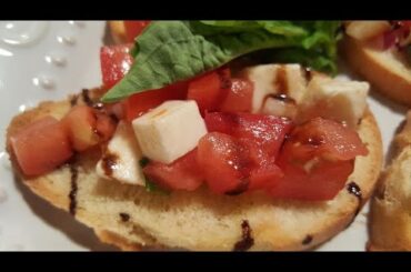 Bruschetta Pt.1 | Larock Makes Bruschetta | Roma Tomato from Italy larocks cooking adventures