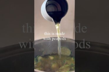 Courgette, Pea, and Yoghurt Soup - celebrate the arrival of early summer