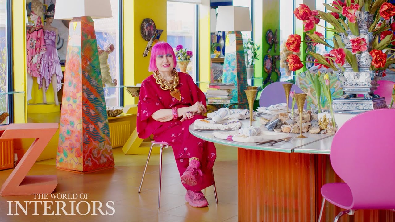 Touring Dame Zandra Rhodes’ Radiant London Penthouse | Visitors’ Book Touring Dame Zandra Rhodes’ Radiant London Penthouse | Visitors’ Book