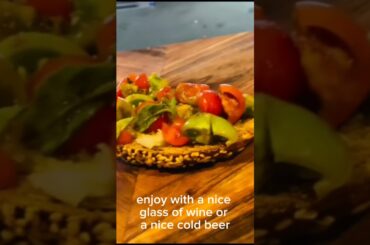 Bruschetta italian snack Filipino food #food #snack