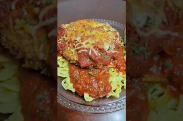 made the wife chicken Parmigian for dinner #food #food #pastarecipe #pasta #chickenparm
