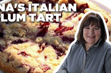 Ina Garten's Italian Plum Tart | Barefoot Contessa | Food Network