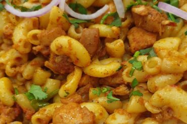 Chicken Karahi Macaroni | Fusion of Pakistani and Italian Cuisine | Unique Style Macaroni