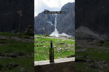 Don't drink and walk here