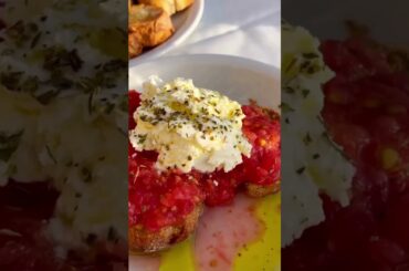 Charming dining spots in  Crete Island, Greece.