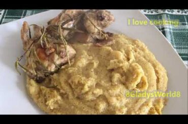 Roasted Rabbit with Polenta and Dandelion Salad | Italian Sunday Lunch | Mountain Cooking Italy