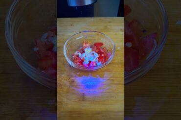 How to make Italian Bruschetta  easy recipe #food #cooking #breakfast #tasty #shorts