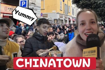 Milan’s Chinatown Street Food with long queues, Italians Obsessed with  Chinese Food