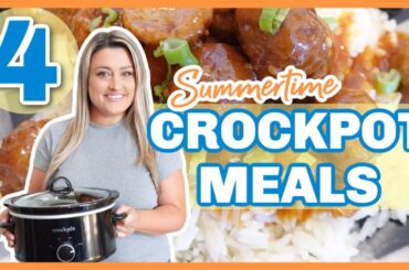 4 Crockpot Recipes I'll be making Every Week!! | Summer's BEST KEPT SECRET