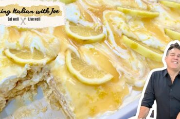 World's Best Lemon Tiramisu Recipe Easy Cooking Italian with Joe