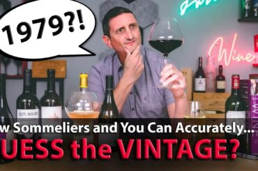 BLIND TASTE: How Sommeliers Identify Vintages & Wineries (Guess Which Wine You're Drinking!)