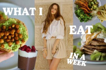 WHAT I EAT IN A WEEK as a *vegan* studying nutrition