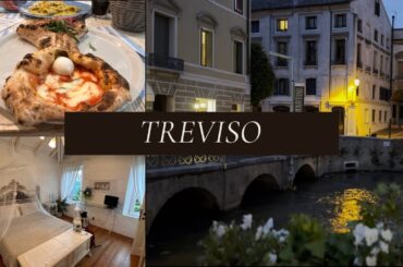 One night in Treviso, Italy