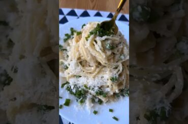 Healthier Creamy Spaghetti Sauce #easy #recipe #pasta #reels