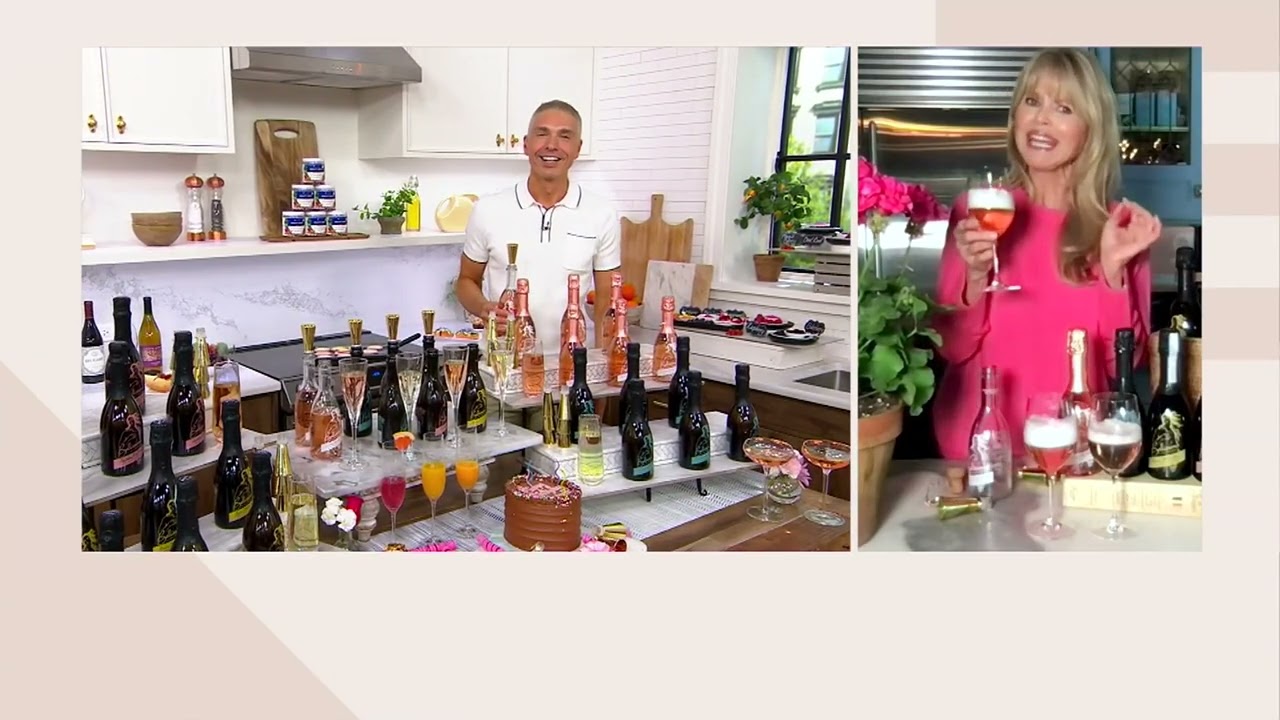 Bellissima By Christie Brinkley (6) or (12) 375-ml Sparkling Wines on QVC Bellissima By Christie Brinkley (6) or (12) 375-ml Sparkling Wines on QVC