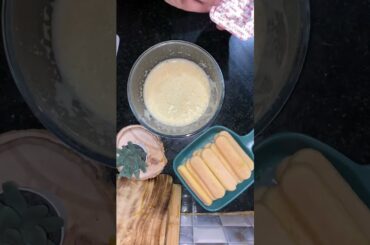 Tried making tiramisu #tiramisu #dessert #cookingshorts #aesthetic #aestheticcooking #shorts #italy