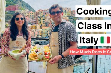 Italian Pesto Sauce Cooking Class Experience | Cinque Terre | Italy Travel Itinerary | Food Vlog