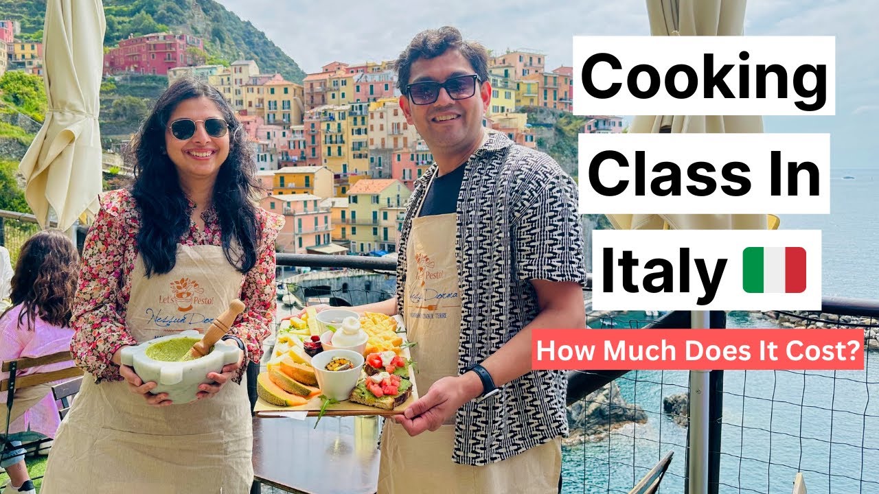 Italian Pesto Sauce Cooking Class Experience | Cinque Terre | Italy Travel Itinerary | Food Vlog Italian Pesto Sauce Cooking Class Experience | Cinque Terre | Italy Travel Itinerary | Food Vlog