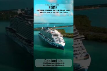 Rome & Italian cities travel package  #travel #shorts #viral #rome @HappyTravelDeals