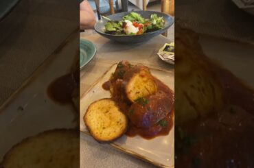 Puglia Cuisine Alert! Let's Do Lunch at Our Favorite Place in Mola! Hostaria!#shorts