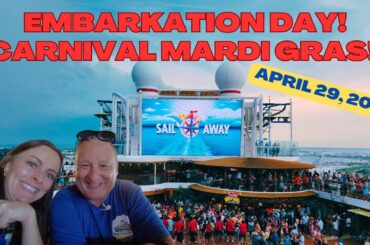 Embarkation Day**Carnival Mardi Gras**April 29, 2023!